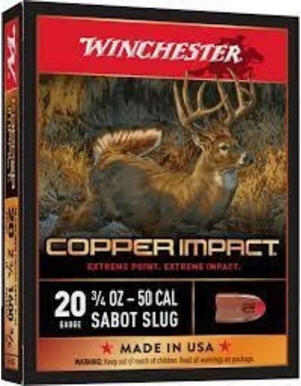 winchester copper impact, winchester copper impact reviews, winchester copper impact 20 gauge, winchester copper impact review, winchester copper impact 20 gauge sabot slugs, WINCHESTER COPPER IMPACT 20 GA 3/4OZ