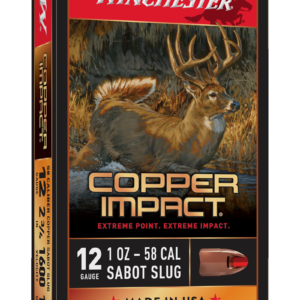 WINCHESTER COPPER IMPACT SABOT SLUG 12 GA 2 3/4 5 RDS