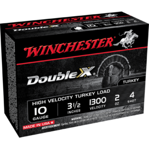 WINCHESTER DOUBLE X TURKEY LOAD 10 GA #4 3 1/2