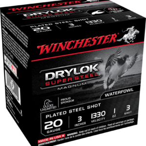 WINCHESTER DRYLOCK, WINCHESTER DRYLOCK SUPER, WINCHESTER DRYLOCK SUPER STEEL, WINCHESTER DRYLOCK SUPER STEEL 20, WINCHESTER DRYLOCK SUPER STEEL 20 GA, WINCHESTER DRYLOCK SUPER STEEL 20 GA 3", WINCHESTER DRYLOCK SUPER STEEL 20 GA 3" 1 0Z, winchester ammo,