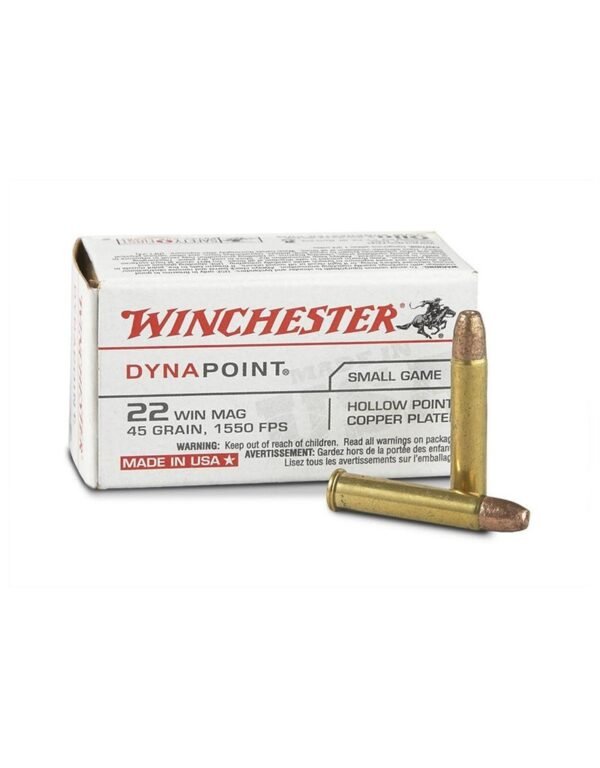 WINCHESTER DYNA POINT 22 WMR 45GR 50 RDS