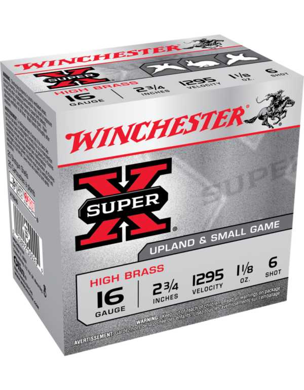 winchester high brass, winchester high brass game load, winchester high brass shotgun shells, winchester high brass game loads, WINCHESTER HIGH BRASS 16, WINCHESTER HIGH BRASS 16 GA
