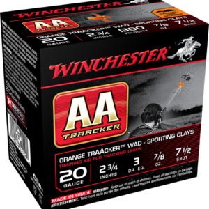 WINCHESTER ORANGE, WINCHESTER ORANGE TRAACKER, WINCHESTER ORANGE TRAACKER WAD-SPORTING, winchester ammo,