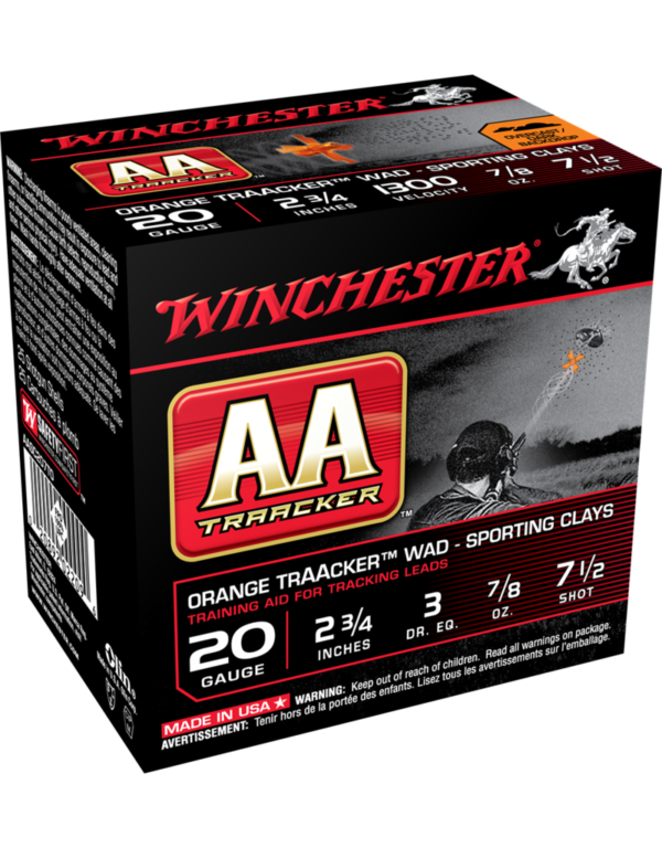 WINCHESTER ORANGE, WINCHESTER ORANGE TRAACKER, WINCHESTER ORANGE TRAACKER WAD-SPORTING, winchester ammo,