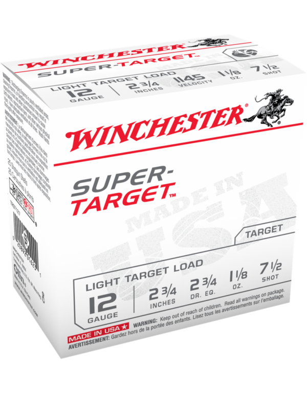 winchester super target, winchester super target 12 gauge, winchester super target 12 gauge 7 1/2, winchester super target review, winchester super target load, winchester super target shells,