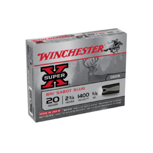 WINCHESTER SUPER-X 20, winchester super-x, winchester super-x rifled slug shotshells, winchester super-x shotgun shells,