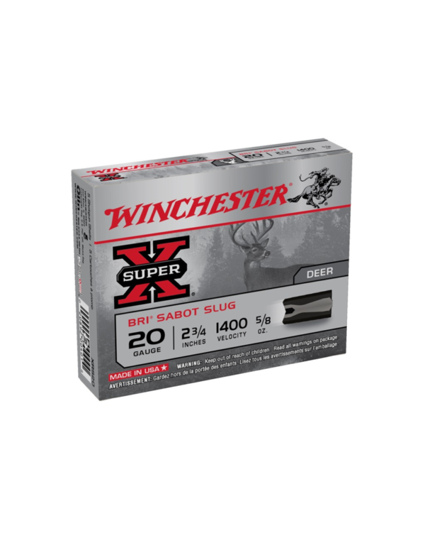 WINCHESTER SUPER-X 20, winchester super-x, winchester super-x rifled slug shotshells, winchester super-x shotgun shells,
