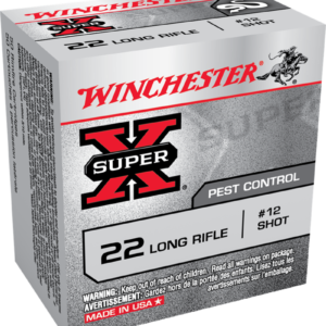 WINCHESTER SUPER X 22 LONG RIFLE #12 SHOT 50 RDS