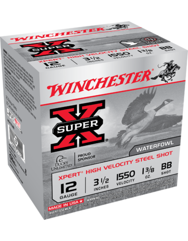 winchester super-x, winchester super-x rifled slug shotshells, winchester super-x shotgun shells, WINCHESTER SUPER-X STEEL, WINCHESTER SUPER-X STEEL 12GA, WINCHESTER SUPER-X STEEL 12GA 3.5"