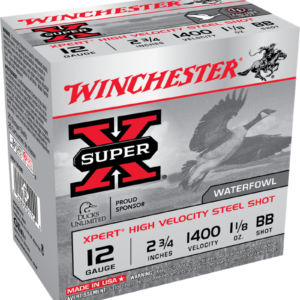 WINCHESTER XPERT WATERFOWL 12 GA 2 3/4 BB SHOT 25 RDS